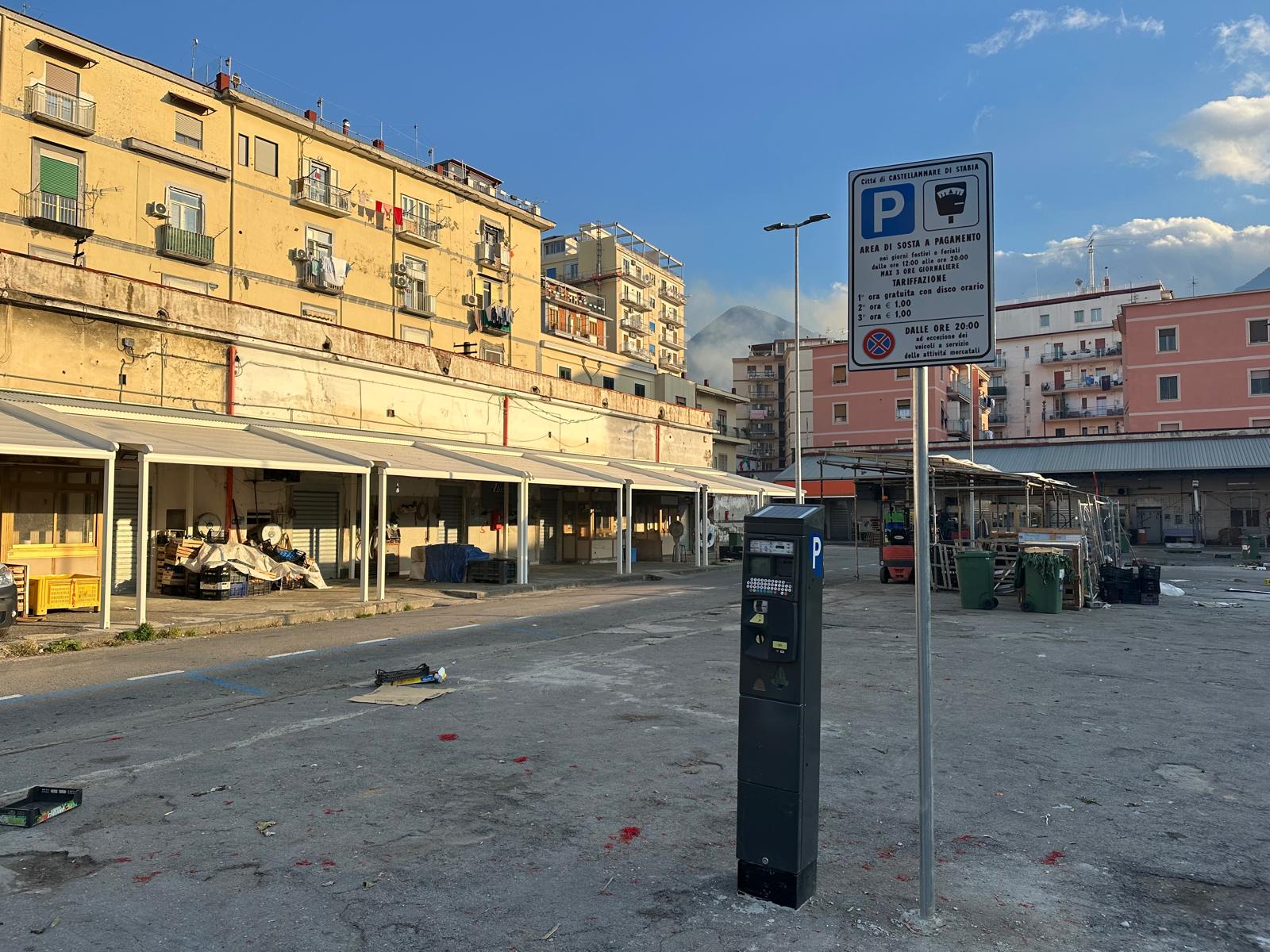 Castellammare, attivo il nuovo parcheggio al centro città